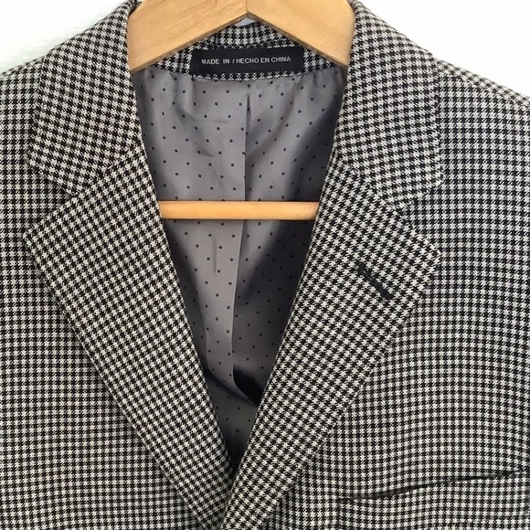 Perry Ellis Wool Suit Jacket Size 38R - Picture 4 of 10